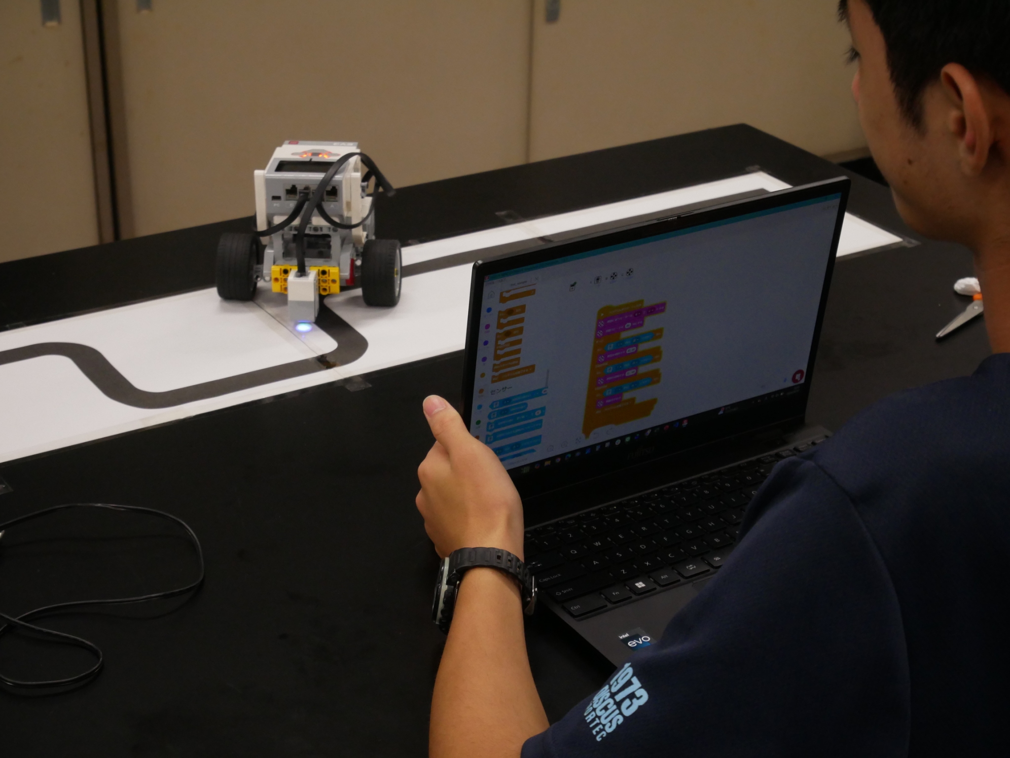 ロボット・プログラミング体験